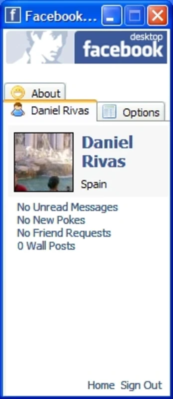 Facebook Desktop — captura 2